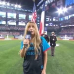 Ingrid Andress Faces Backlash for Off-Key National Anthem at Home Run Derby