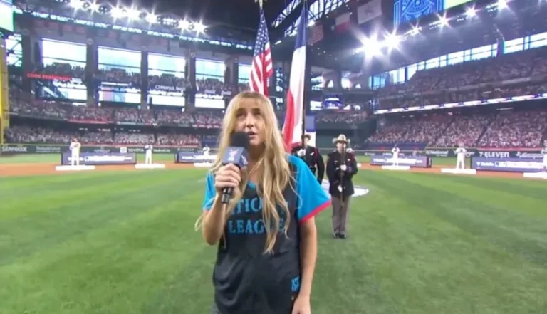 Ingrid Andress Faces Backlash for Off-Key National Anthem at Home Run Derby